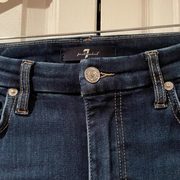 7 for all Mankind Ultra High Rise Tailorless Bootcut Jeans - Picture 10 of 16